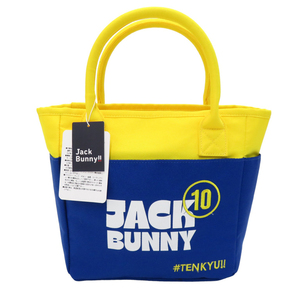 【新品】JACK BUNNY ジャックバニー 2023年モデル 10周年 カートバッグ TENKYU!! ブルー系 FR [240101200574] ゴルフウェア