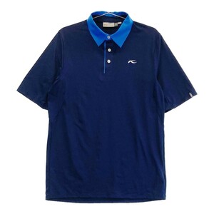 KJUS チュース 半袖ポロシャツ ネイビー系 46/XS [240101204058] ゴルフウェア メンズ