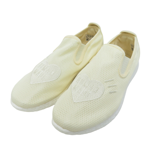 [ new goods ]adidas Adidas GX5203 ×HUMAN MADE PURE SLIPON slip-on shoes white group 24.5 [240101203667] lady's 