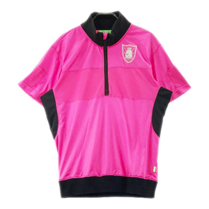 VIVA HEART viva Heart половина Zip короткий рукав блузон розовый серия 48 [240001762110] Golf одежда мужской 