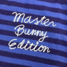 【1円】MASTER BUNNY EDITION マスターバニーエディション ハイネック長袖Tシャツ ボーダー柄 ブルー系 1 [240001933761]_画像6