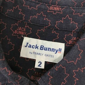 【1円】JACK BUNNY ジャックバニー 長袖シャツ 総柄 ネイビー系 2 [240001939551] レディースの画像5