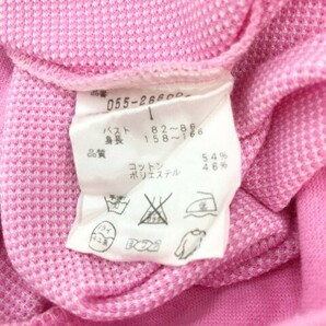 【1円】PEARLY GATES パーリーゲイツ ハイネック長袖Tシャツ 総柄 ピンク系 1 [240001956895] レディースの画像6