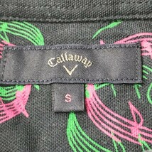 【1円】CALLAWAY キャロウェイ 長袖ポロシャツ ネイビー系 S [240001984522] レディース_画像4