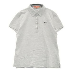 【1円】BEAMS GOLF ビームスゴルフ 半袖ポロシャツ グレー系 L [240101022536] レディース