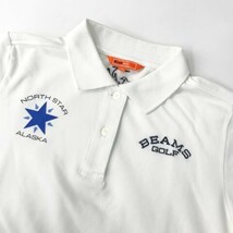 【1円】BEAMS GOLF ビームスゴルフ 長袖ポロシャツ ホワイト系 M [240101023118] レディース_画像3