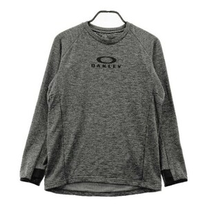 【1円】OAKLEY オークリー 2022年モデル 長袖Tシャツ グレー系 M [240101061994] メンズ