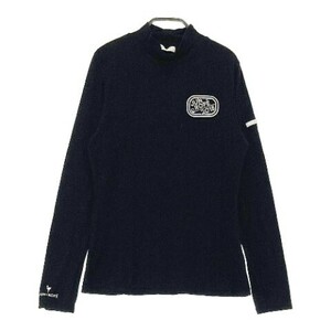 【1円】JUN&ROPE ジュン アンド ロペ ハイネック 長袖Tシャツ ブラック系 M [240101069446] レディース