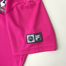 【1円】FILA GOLF フィラゴルフ 半袖ポロシャツ ピンク系 M [240001874144] メンズ_画像4