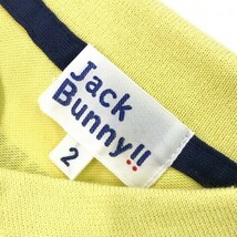 【1円】JACK BUNNY ジャックバニー 半袖ポロシャツ イエロー系 2 [240001993730] レディース_画像4