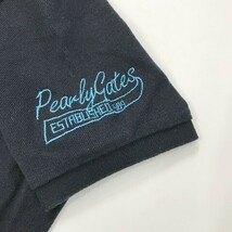 【1円】PEARLY GATES パーリーゲイツ 半袖ポロシャツ ワッペン ネイビー系 1 [240001994899] レディース_画像4