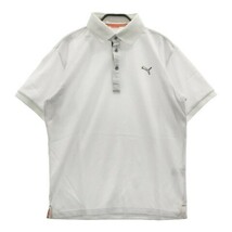 【1円】PUMA GOLF プーマゴルフ 半袖ポロシャツ ホワイト系 L [240001996496] レディース_画像1