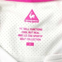 【1円】LE COQ GOLF ルコックゴルフ 半袖 ポロシャツ ホワイト系 M [240001996782] レディース_画像4