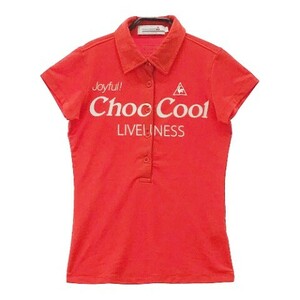 [1 иен ]LE COQ GOLF Le Coq Golf рубашка-поло с коротким рукавом orange серия M [240001998983] женский 