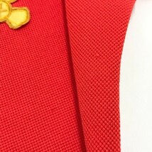 【1円】LE COQ GOLF ルコックゴルフ 半袖ポロシャツ ワッペン レッド系 M [240101004254] レディース_画像7