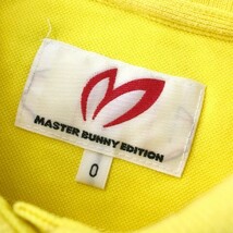 【1円】MASTER BUNNY EDITION マスターバニーエディション ノースリーブ ポロシャツ イエロー系 0 [240101006342] レディース_画像5