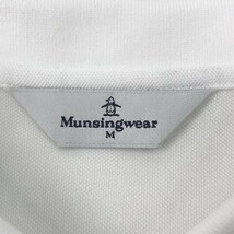 【1円】MUNSINGWEAR マンシングウェア 2021年モデル 半袖ポロシャツ ホワイト系 M [240101009349] レディース_画像4