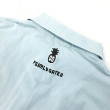 【1円】PEARLY GATES パーリーゲイツ 半袖ポロシャツ ブルー系 1 [240101010230] レディース_画像4