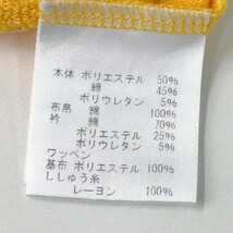 【1円】ROSASEN ロサーセン 半袖ポロシャツ イエロー系 M [240101017976] メンズ_画像5