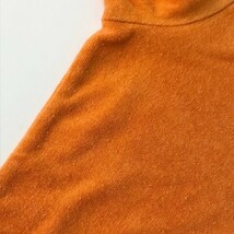 【1円】ROSASEN ロサーセン 半袖ポロシャツ パイル地 ワッペン オレンジ系 M [240101017977] メンズ_画像6
