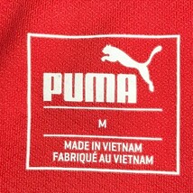 【1円】PUMA GOLF プーマゴルフ 長袖ポロシャツ ボタンダウン レッド系 M [240101029278] メンズ_画像4