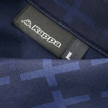 【1円】KAPPA GOLF(AW) カッパゴルフ 半袖ポロシャツ 総柄 ネイビー系 L [240101059801] メンズ_画像5