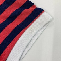 【1円】FILA GOLF フィラゴルフ 半袖ポロシャツ ボーダー柄 レッド系 M [240101074162] レディース_画像6