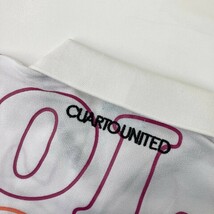 【1円】CUARTO UNITED クアルトユナイテッド 半袖ポロシャツ 総柄 ホワイト系 M [240101080694] レディース_画像4