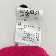 【1円】23区GOLF ニジュウサンクゴルフ 半袖ポロシャツ ピンク系 1 [240101082840] レディース_画像6