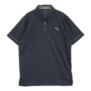 【1円】PUMA GOLF プーマゴルフ 2023年モデル 620764-03 半袖ポロシャツ グレー系 XL [240101088075] メンズ