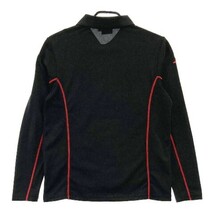 【1円】KAPPA GOLF カッパゴルフ 長袖ポロシャツ ブラック系 M [240101090245] メンズ_画像2