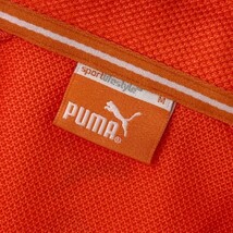 【1円】PUMA GOLF プーマゴルフ スキッパーシャツ 半袖ポロシャツ オレンジ系 M [240101098040] メンズ_画像5