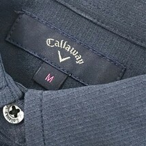 【1円】CALLAWAY キャロウェイ 半袖ポロシャツ ネイビー系 M [240101019248] レディース_画像4