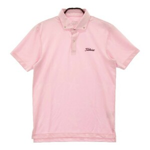 [1 иен ]TITLEIST Titleist рубашка-поло с коротким рукавом звезда общий рисунок розовый серия L [240101084028] мужской 