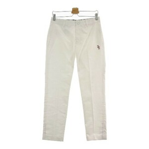 [1 jpy ]23 district GOLFnijuu thank Golf stretch pants white group 78 [240101077882] men's 