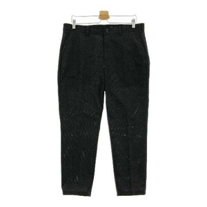 【1円】BEAMS GOLF ビームスゴルフ 2021年モデル メッシュパンツ チェック柄 ブラック系 XL [240101092347] メンズ