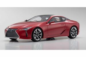 【新品未開封: 送料無】　京商 SAMURAI レクサス　Lexus LC 500 レッド　1/18