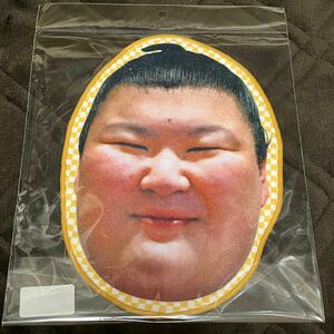 大相撲 力士の顔 タオル ハンカチ 熱海富士　伊勢ヶ濱部屋