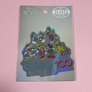 ディズニー100周年 トラベルステッカー