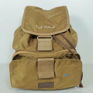  Karl hell m* simple . design! rucksack bag Brown khaki series k2608
