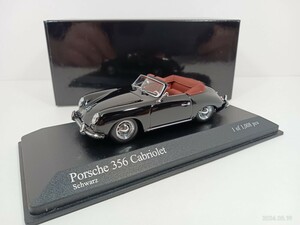 中古品 1/43 希少！ ポルシェ 356 Cabriolet 1954 ブラック PORSCHE