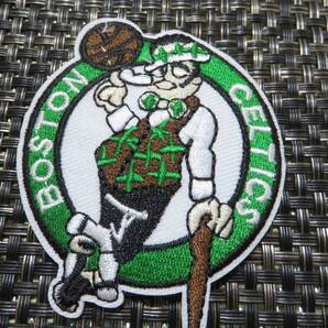 MD緑茶■新品NBAボストン・セルティックスBoston Celtics 刺繍ワッペン（パッチ）◆バスケットボール◎アメリカ　　スポーツ◆激渋