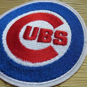 《青赤白CB円》◆激渋シカゴ・カブス Chicago Cubs ベースボール刺繍ワッペン ◆MLB 野球◎アメリカ スポーツ メジャーリーグ■ 衣服DIYの画像4