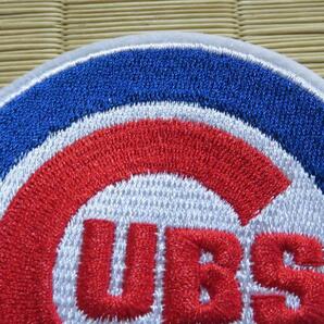 《青赤白CB円》◆激渋シカゴ・カブス Chicago Cubs ベースボール刺繍ワッペン ◆MLB 野球◎アメリカ スポーツ メジャーリーグ■ 衣服DIYの画像6