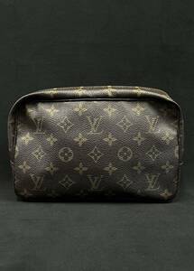 0001-0454 1円出品 Louis Vuitton ルイヴィトン LV モノグラム バッグ セカンド クラッチ トゥルーストワレット 23 M47524/873TH ジャンク