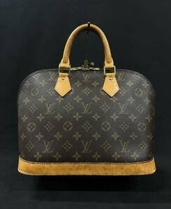 0002-0425 1円出品 Louis Vuitton ルイヴィトン LV モノグラム バッグ ハンド アルマ M51130/TH0938 カデナ なし ジャンク