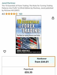 洋書　English book：The 10 Essentials of Forex Trading: The Rules for Turning Trading Patterns Into Profit