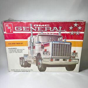 1 jpy ~ [ unopened ] [ rare ] amt AMT GMC GENERAT TRUCK TRACTOR 1/25e- Emuti truck kit plastic model not yet constructed that time thing 