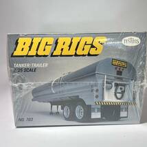 1円〜 【未開封】 『希少』 TESTORS BIG RIGS TANKER TRAILER 1/25 テスターズ タンカー トレーラー プラモデル 当時物 _画像2