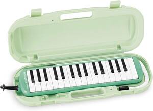 SUZUKI Suzuki melodica melody on Alto 32 key pastel green MX-32G light weight body hard case 